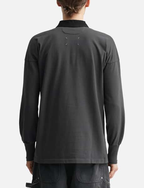 Long Sleeve Polo Shirt view 13