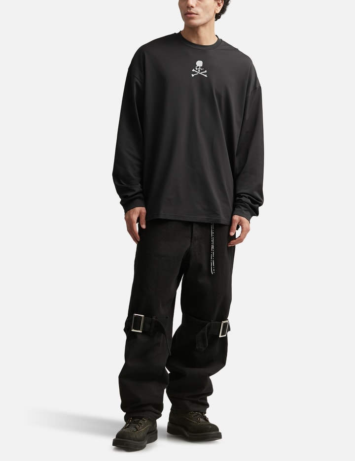 Mastermind Japan Mastermind Japan X MOONRAKERS Front Skull Long Sleeves T-Shirt Boxy Fit