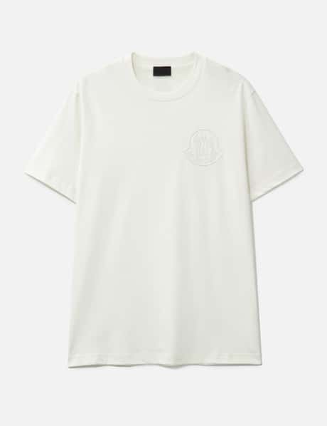 Moncler Three-Dimensional Logo Cotton T-Shirt