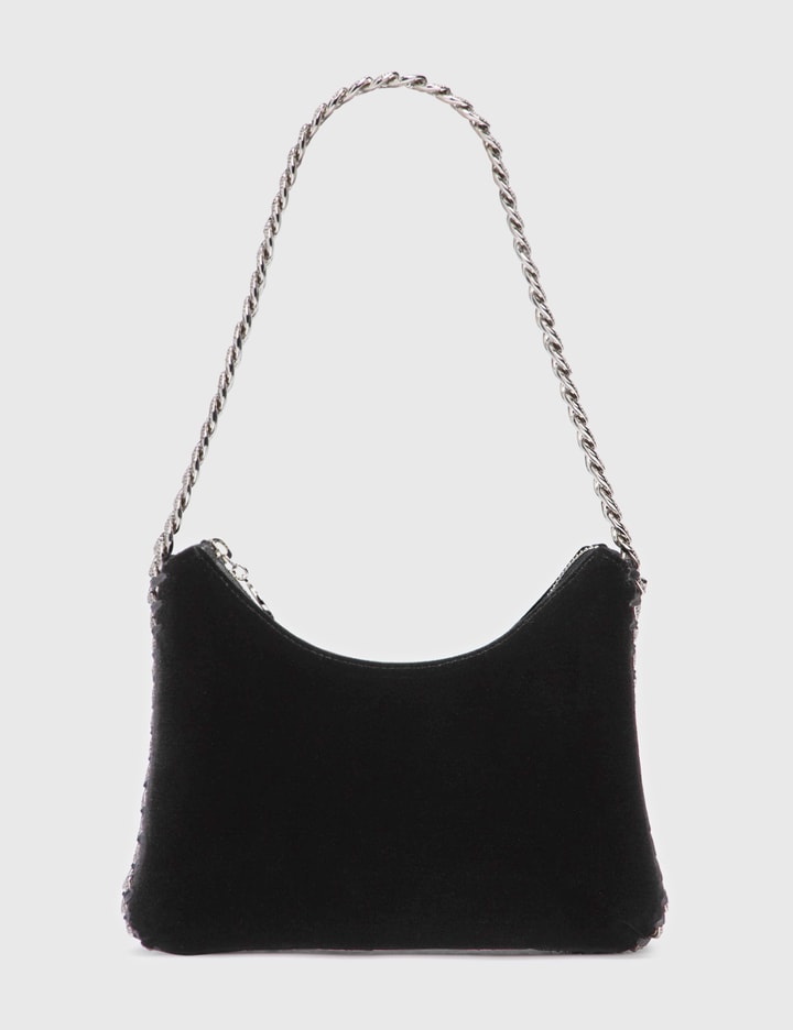 Falabella Mini Velvet and Crystal Chain Shoulder Bag Placeholder Image