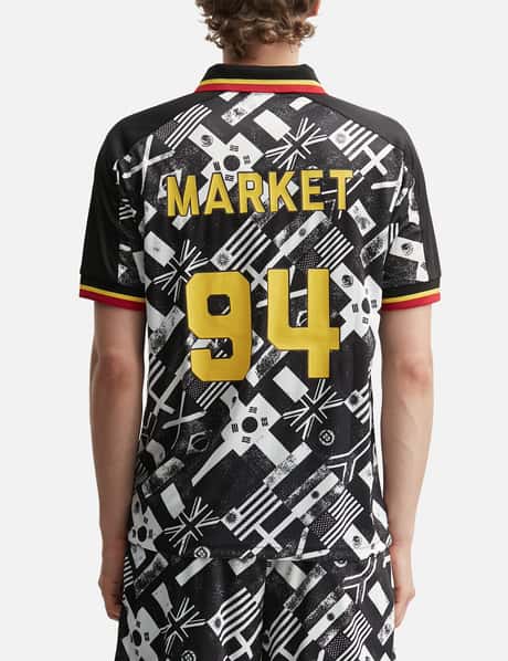 Smiley International Flags Short Sleeves Soccer Jersey view 12