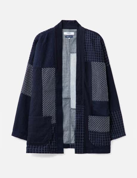 FDMTL PATCHWORK HAORI JACKET RINSE