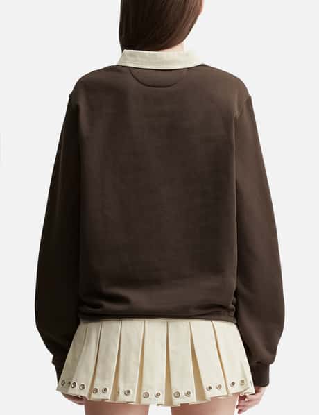 G Contrast Polo Long Sleeve view 9