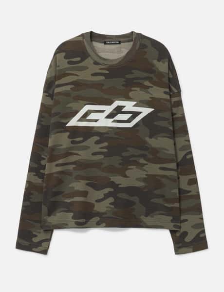 Cole Buxton Camo Rally Waffle Long Sleeve T-shirt