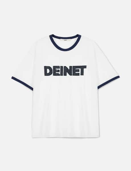 DEINET Overfit Logo Ringer T-shirts