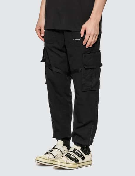 Off-White™ Parachute Cotton Cargo Pants HBX - Main Image