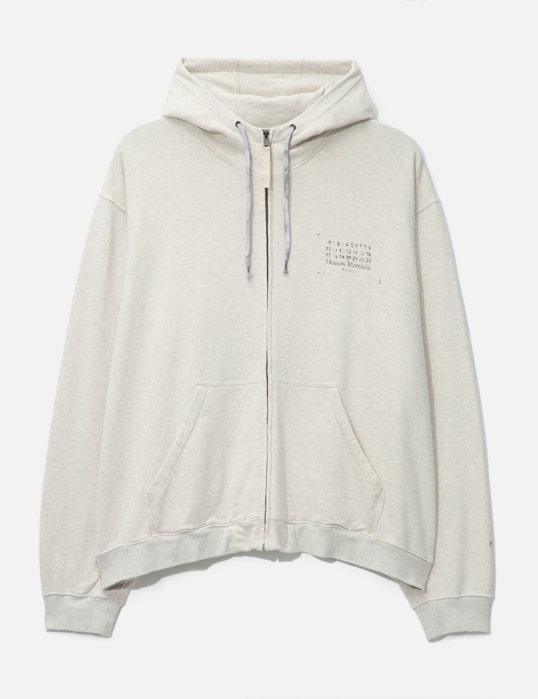 Stamp Logo Zip Hoodie view 8