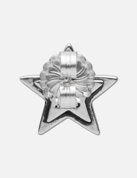 Large Star In Star Stud Earring view 5