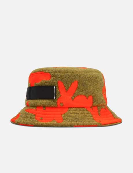 JW Anderson Bucket Hat With Bunny Motif HBX