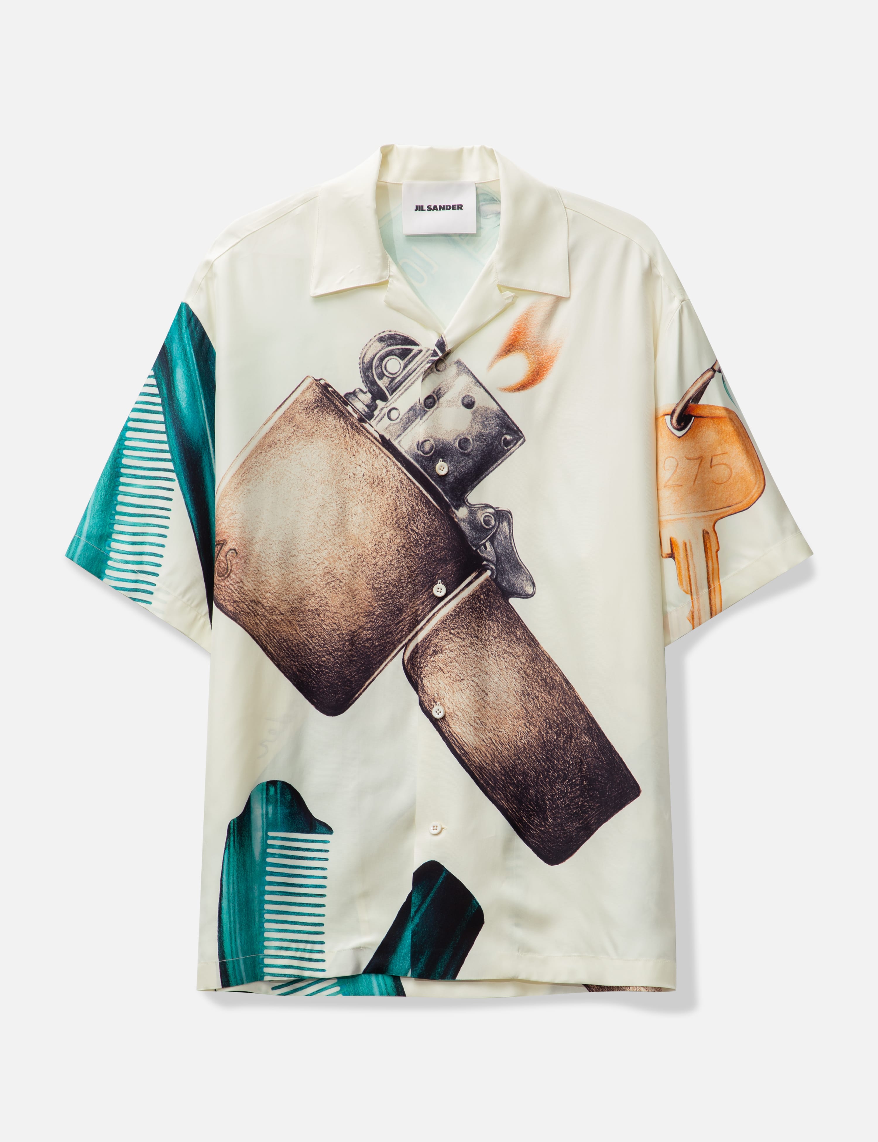 Jil Sander   Viscose Lighter Shirt   HBX   Globally Curated