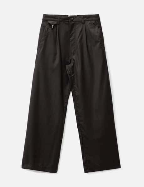 O. Files Origami Wool Trousers