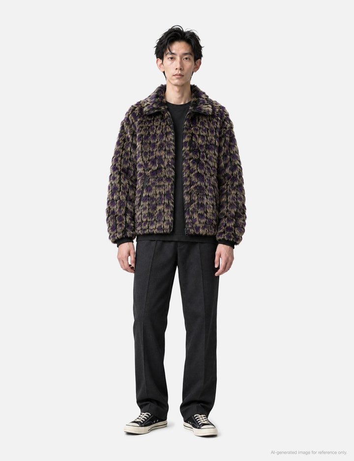Needles Raglan Fur Jacket - Crocodile Fur