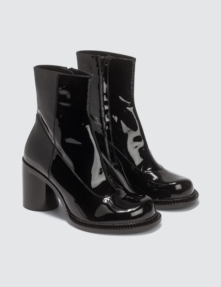 Ankle Patent Leather Boots Placeholder Image