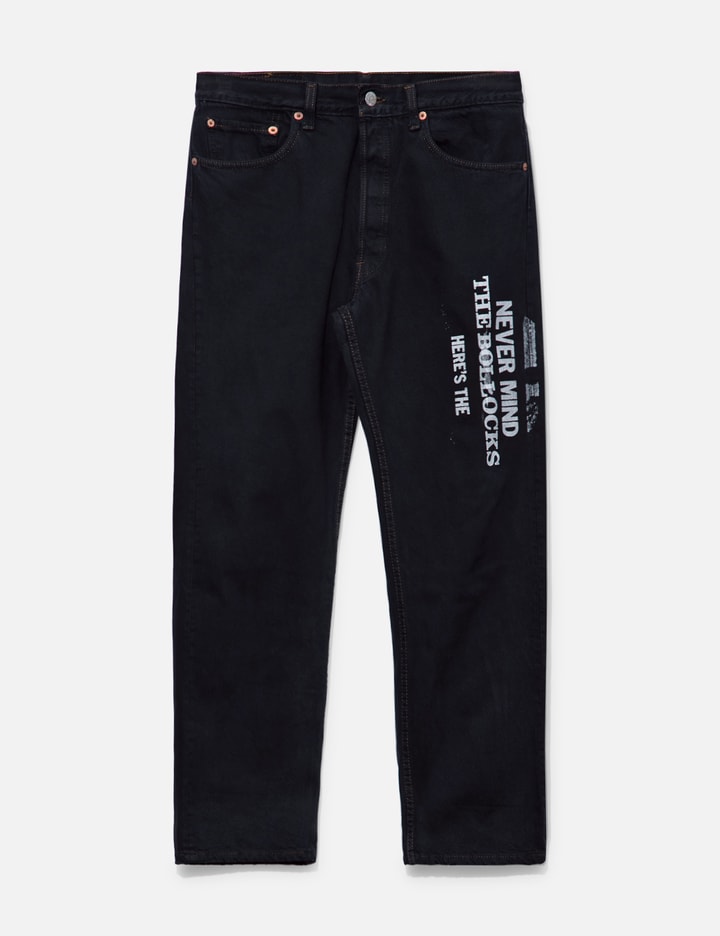 Levi's X Sex Pistol Jeans In Black