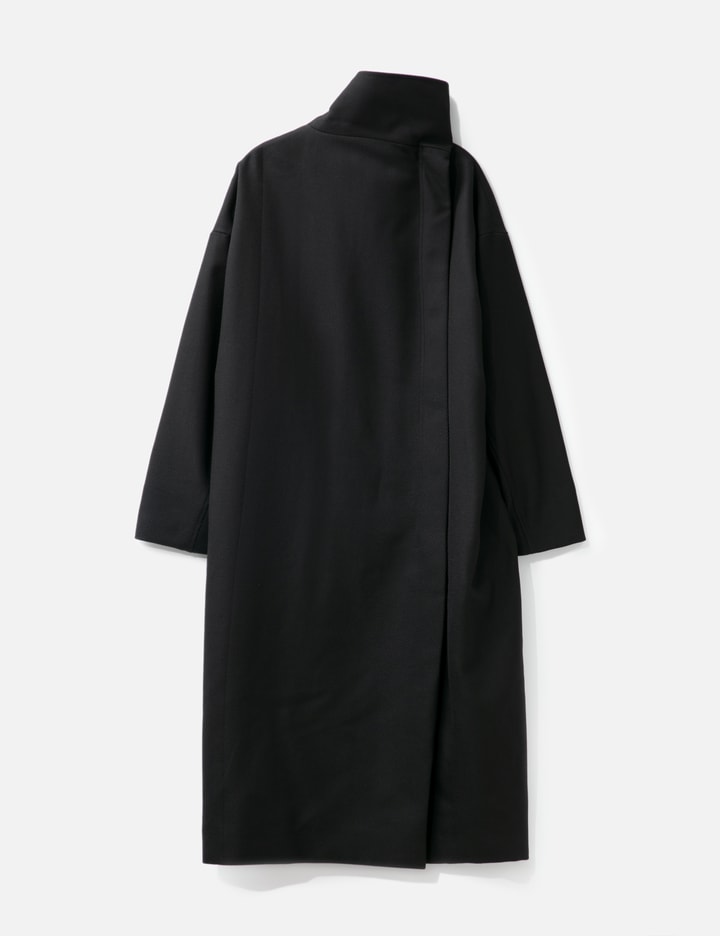 Folding Collar Long Coat Placeholder Image