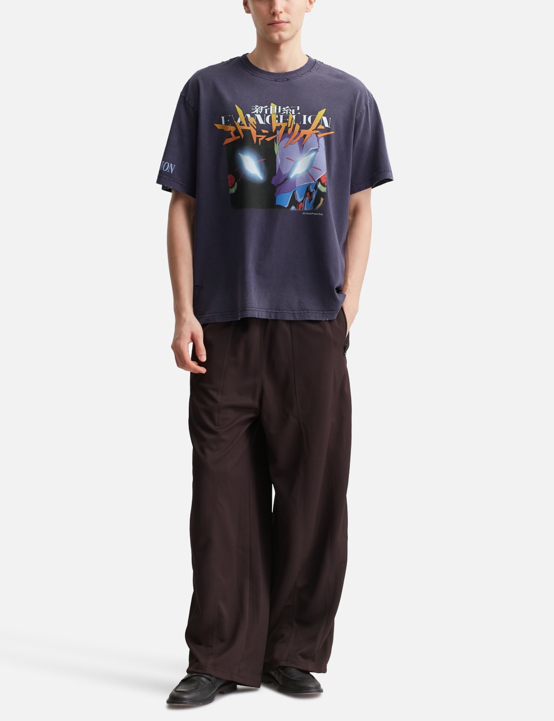 Neon Genesis Evangelion X Protocol-Index Overdyed Vintage Evangelion Unit-01 T-Shirts view 15