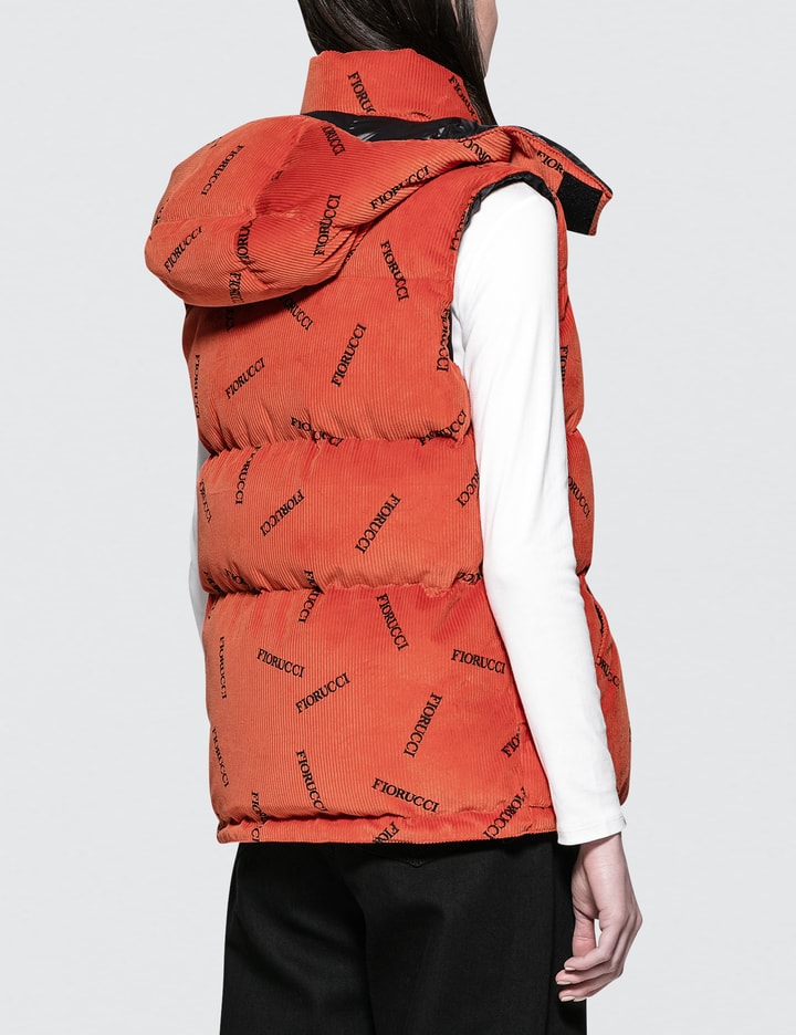 Printed Gilet Logo Corduroy Bowie Placeholder Image