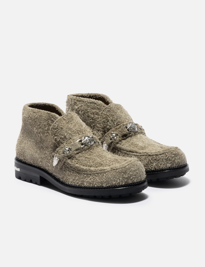 Toga Virilis Visone Napping Suede Boots