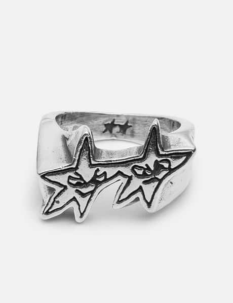 TwoJeys Sketchy Stars Ring