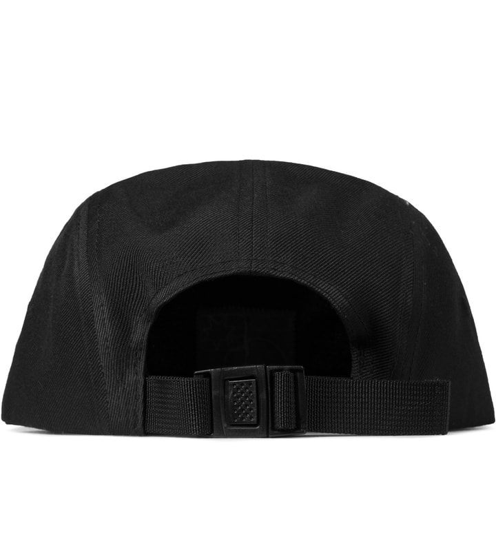 The Hundreds Black Guide 5-Panel Cap
