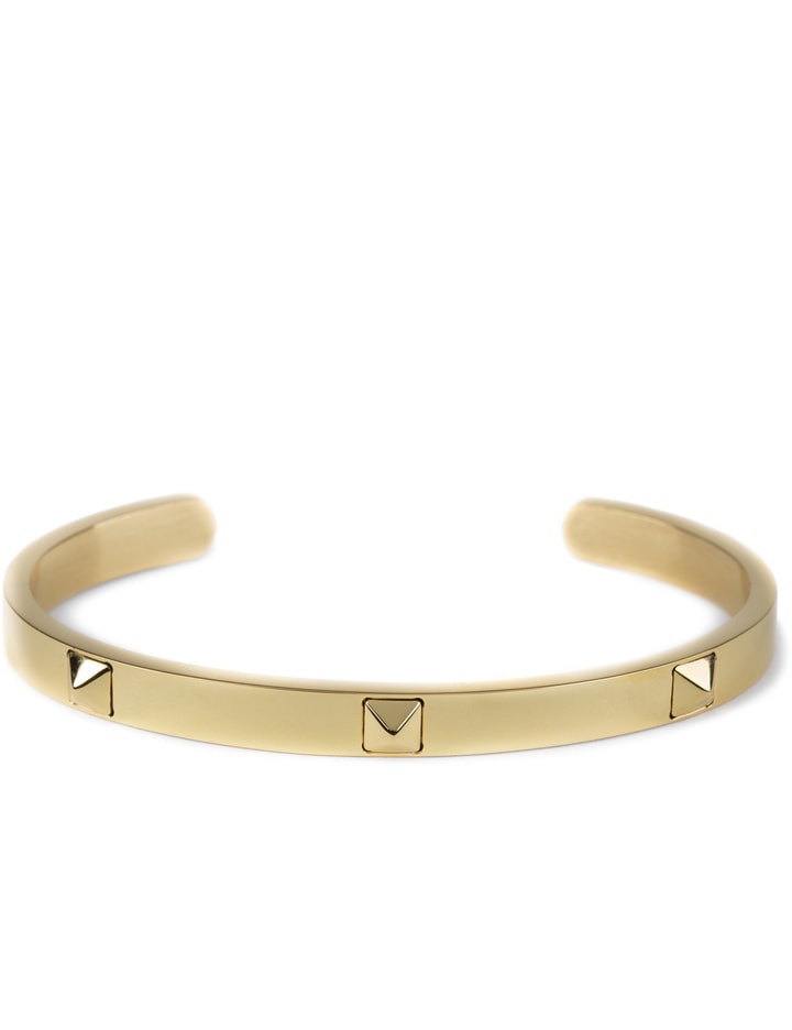 Gold Gold Stud Cuff Bracelet Placeholder Image