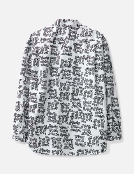"WEAR WITH FEELING" Long Sleeve Shirt view 8
