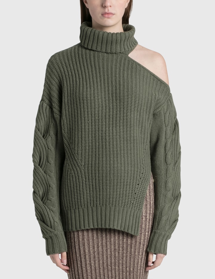 Aubrey Traveling Cable Sweater Placeholder Image