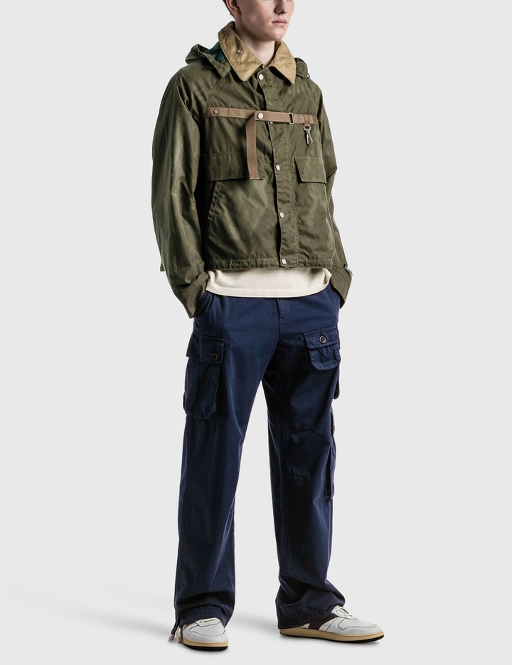 Cropped Waxed Cotton Hunting Jacket Placeholder Image