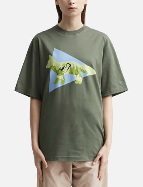 and wander and Wander x Maison Kitsuné Dry Cotton T Triangle
