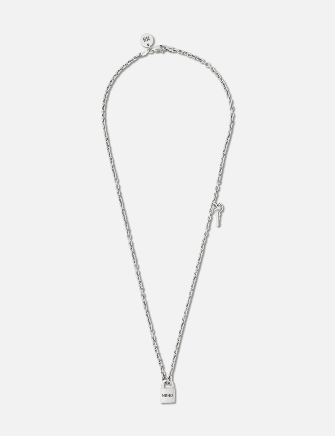 NEIGHBORHOOD - PADLOCK NECKLACE | HBX - Globally Curated Fashion 