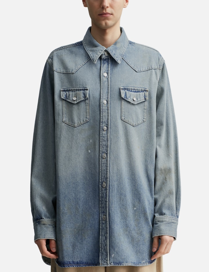 Paint Denim Shirt Placeholder Image