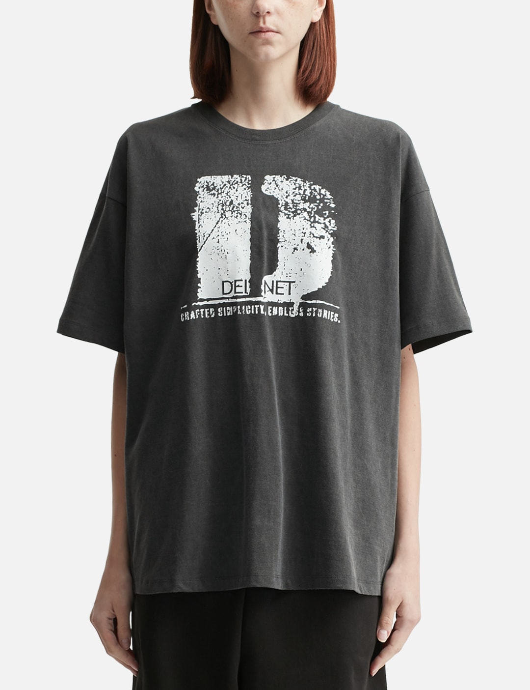 D Accent Crack Logo T-Shirts view 13