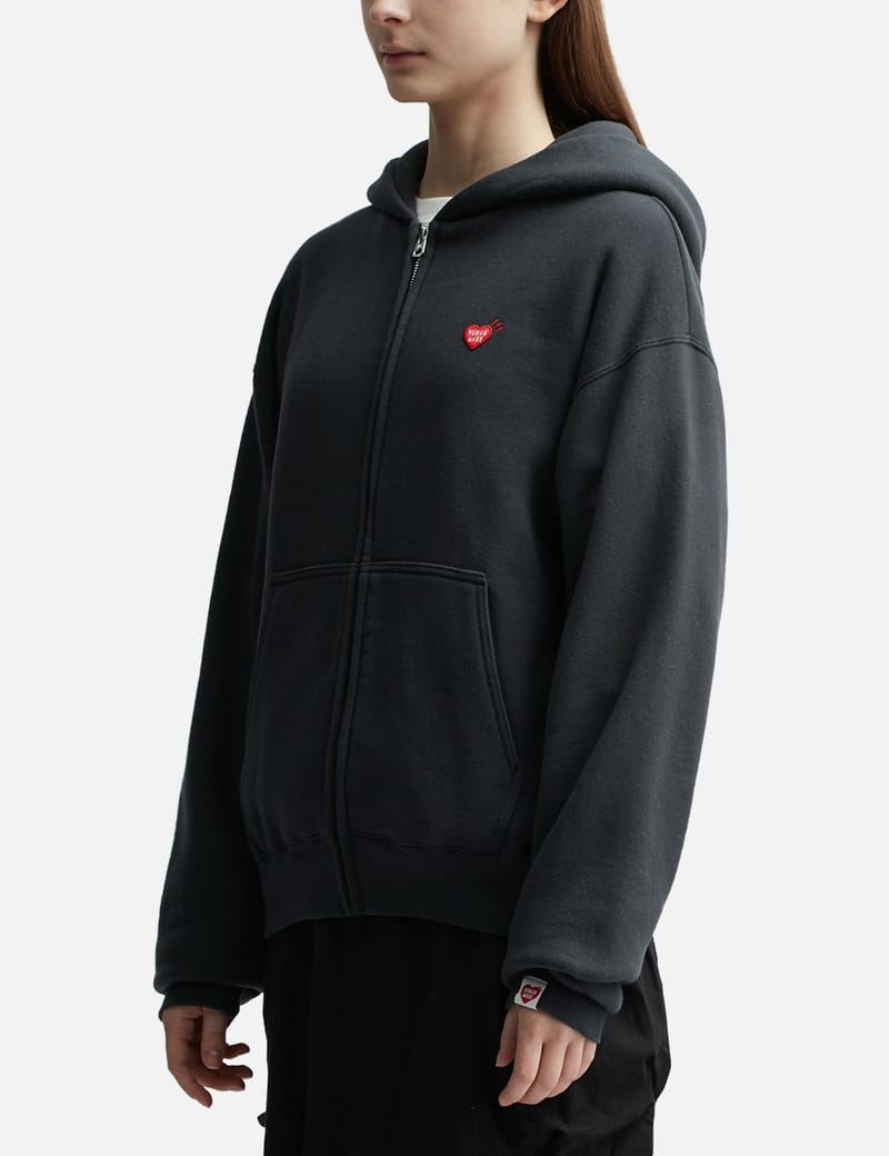 Human Made - Zip Up Hoodie | HBX - Globally Curated Fashion and Lifestyle  by Hypebeast
