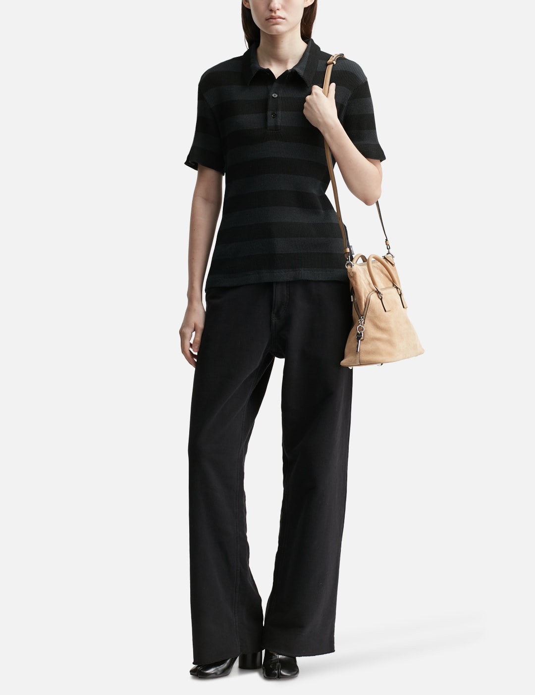 Wide-Leg Cotton Trousers view 16