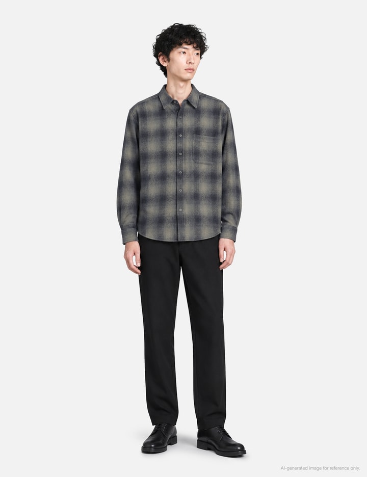 COOR Ombre Flannel One Pocket Checkered Shirt V.2