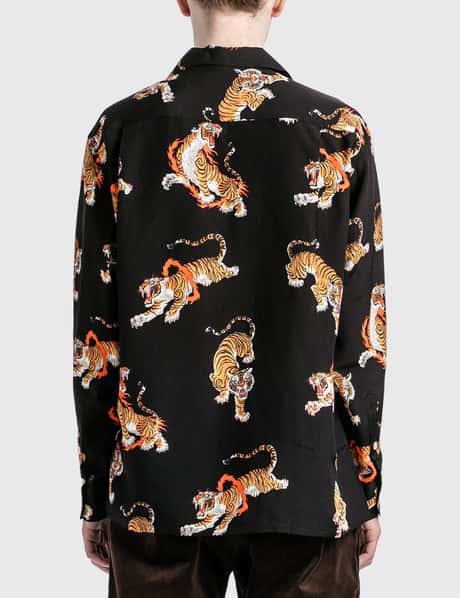 Wacko Maria - TIM LEHI / HAWAIIAN SHIRT L/S ( TYPE-5 ) | HBX  