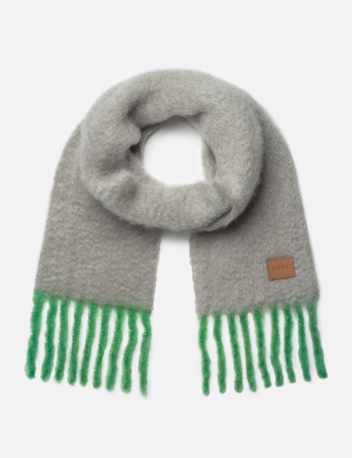 Scarf in mohair and wool blend Placeholder Image