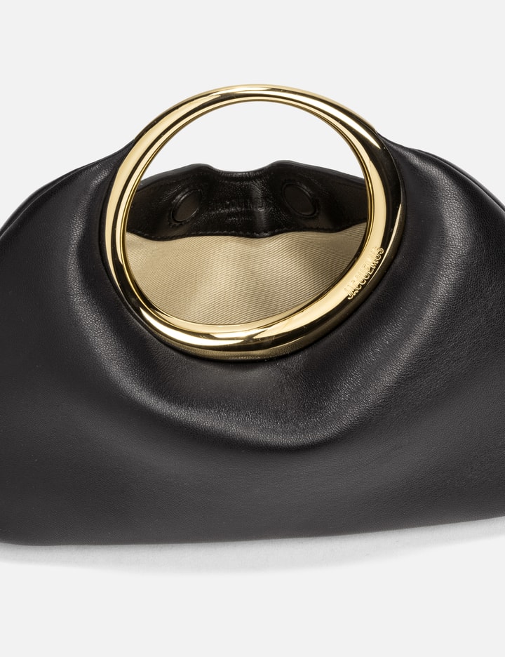 Shop Jacquemus Le Petit Calino Ring Hand Bag In Black