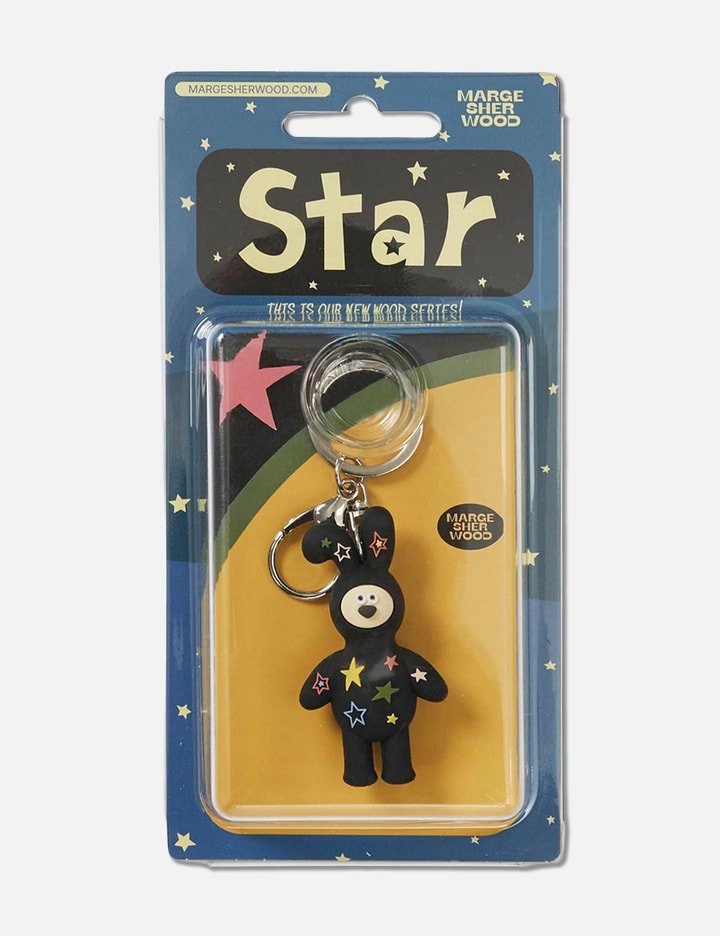 WOOD_star keyring Placeholder Image