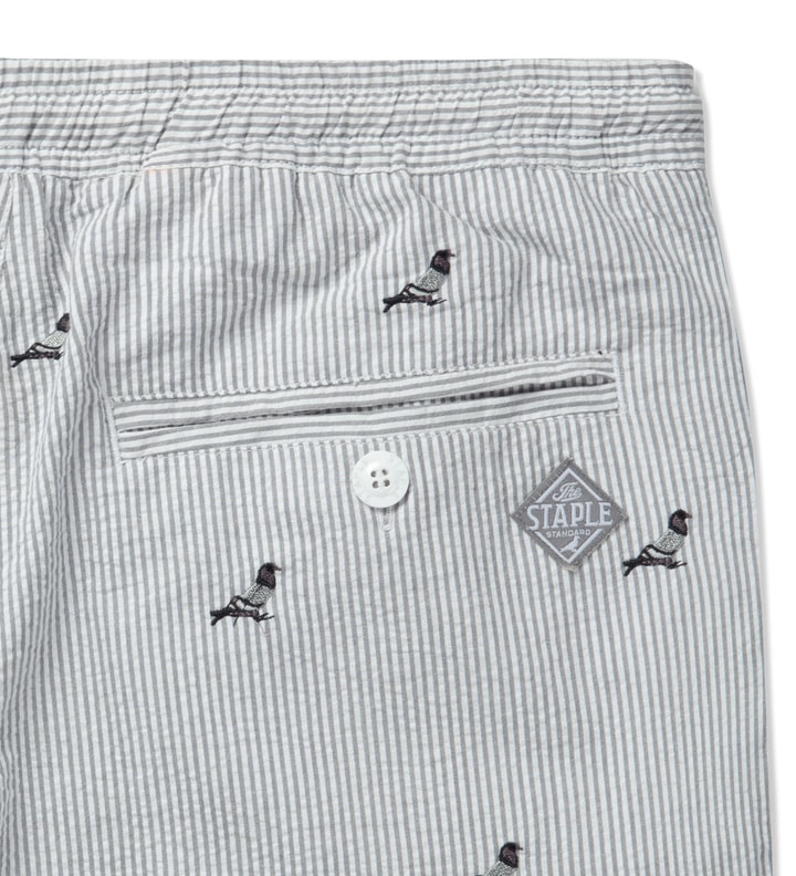 White All-over Pigeon Shorts Placeholder Image