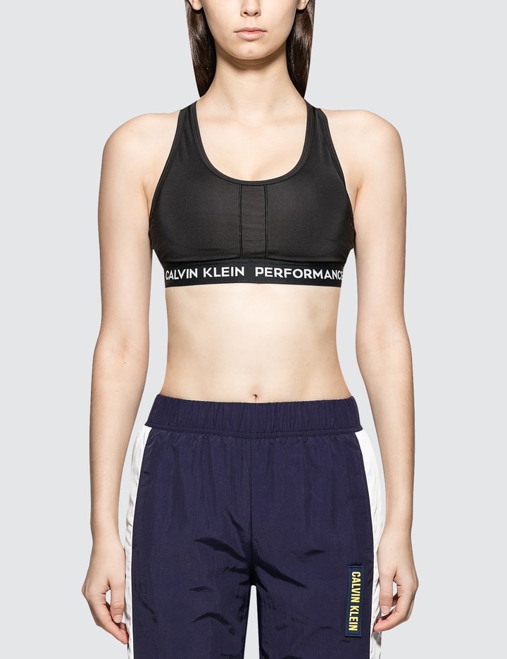 Racerback Bra Top With Middle Color Panel Placeholder Image