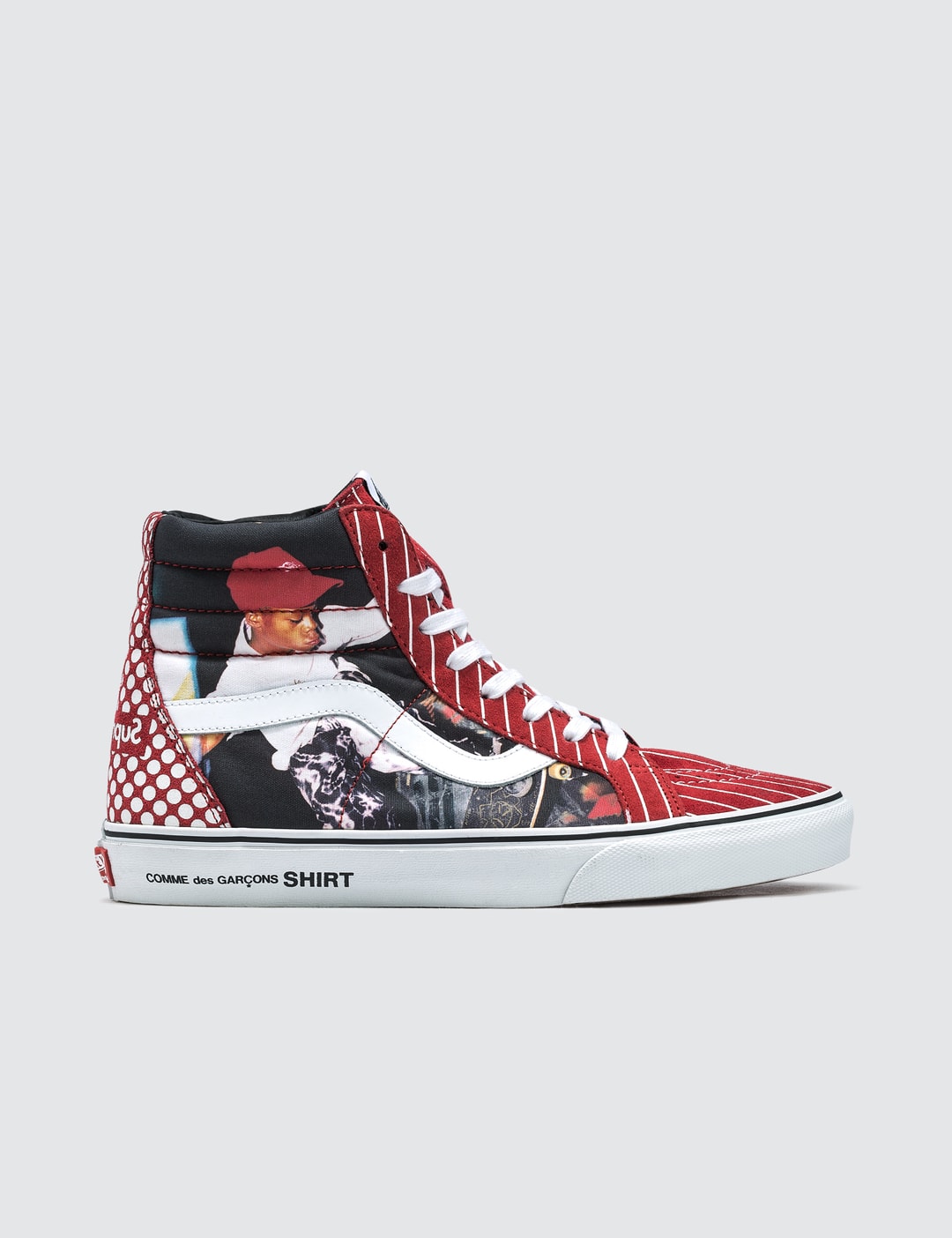 telefon crush tab Vans - Comme Des Garcons X Supreme X Vans Sk8 Hi | HBX - Globally Curated  Fashion and Lifestyle by Hypebeast