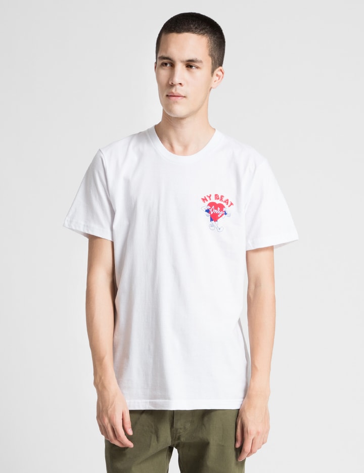 White NY Beat T-Shirt Placeholder Image