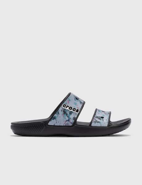 Crocs Classic Tiedyed Graphic Sandals