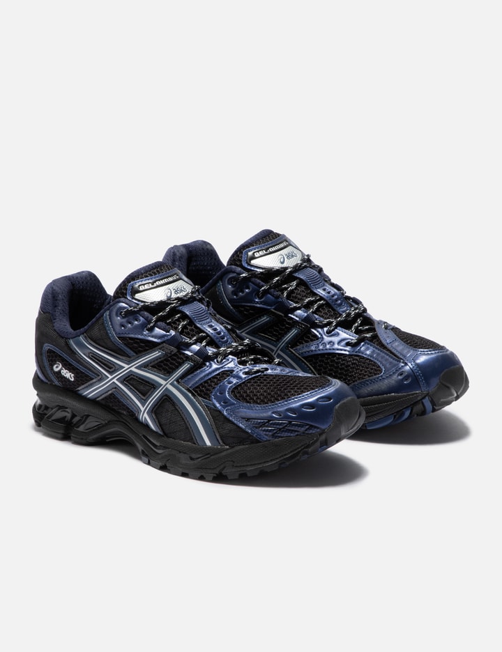 Asics Multicolor Mesh And Rubber Gel-nimbus 10.1 Sneakers In Black