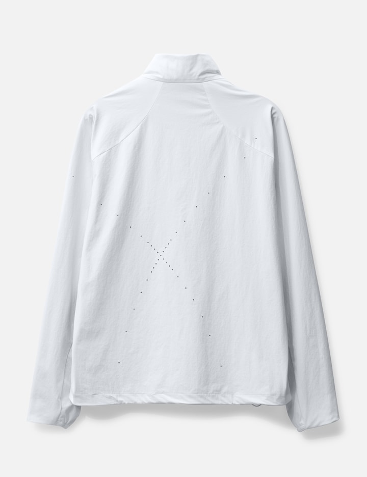 Hypegolf X Post Archive Faction (paf) Perforated Windbreaker In White