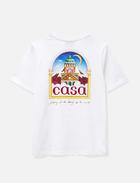 Casablanca Vue De L'Arche 티셔츠