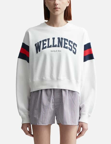 Sporty & Rich Wellness Ivy Rugby Crewneck