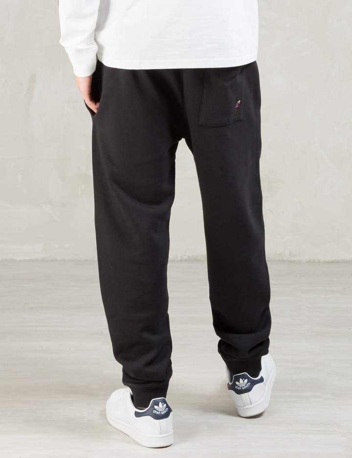 Black Running Dog Sweatpants Placeholder Image