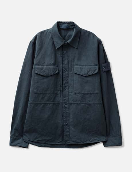 Cotton Linen Canvas_S.I.Ghost Overshirt view 6